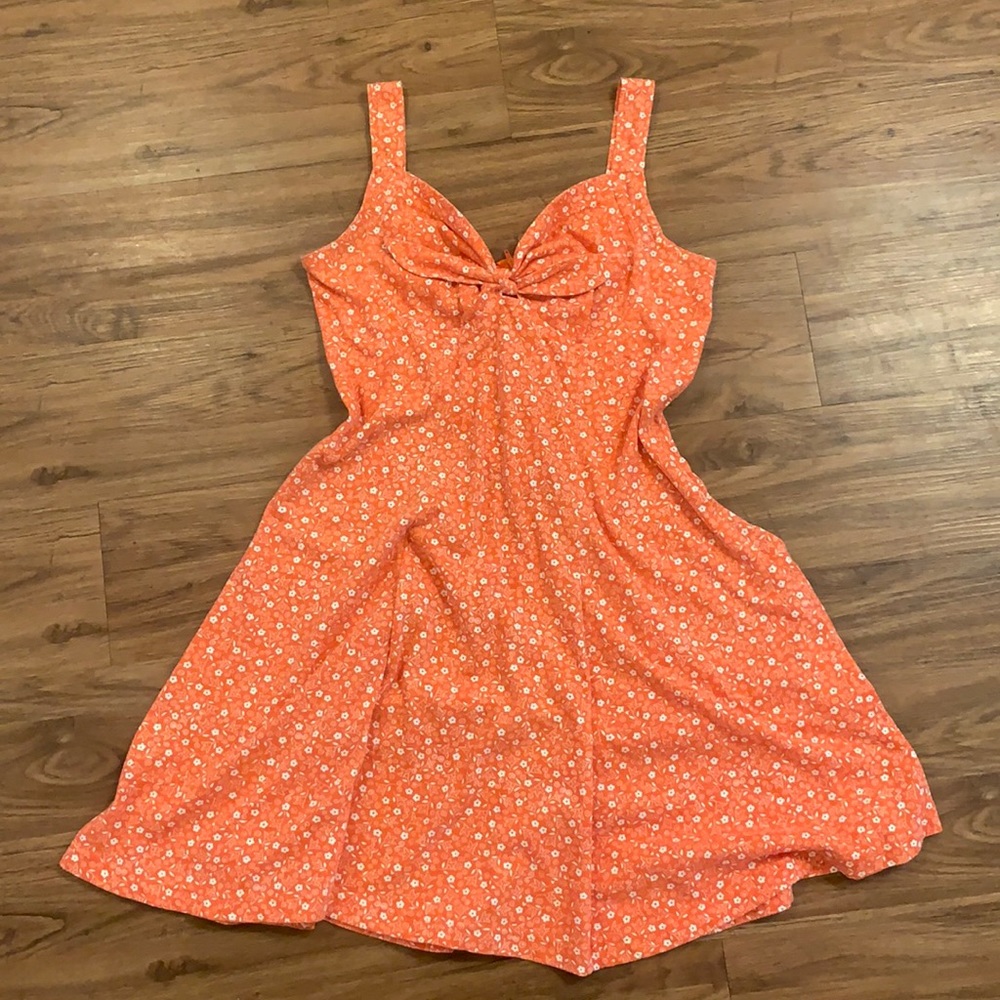90s Tie Front Dress